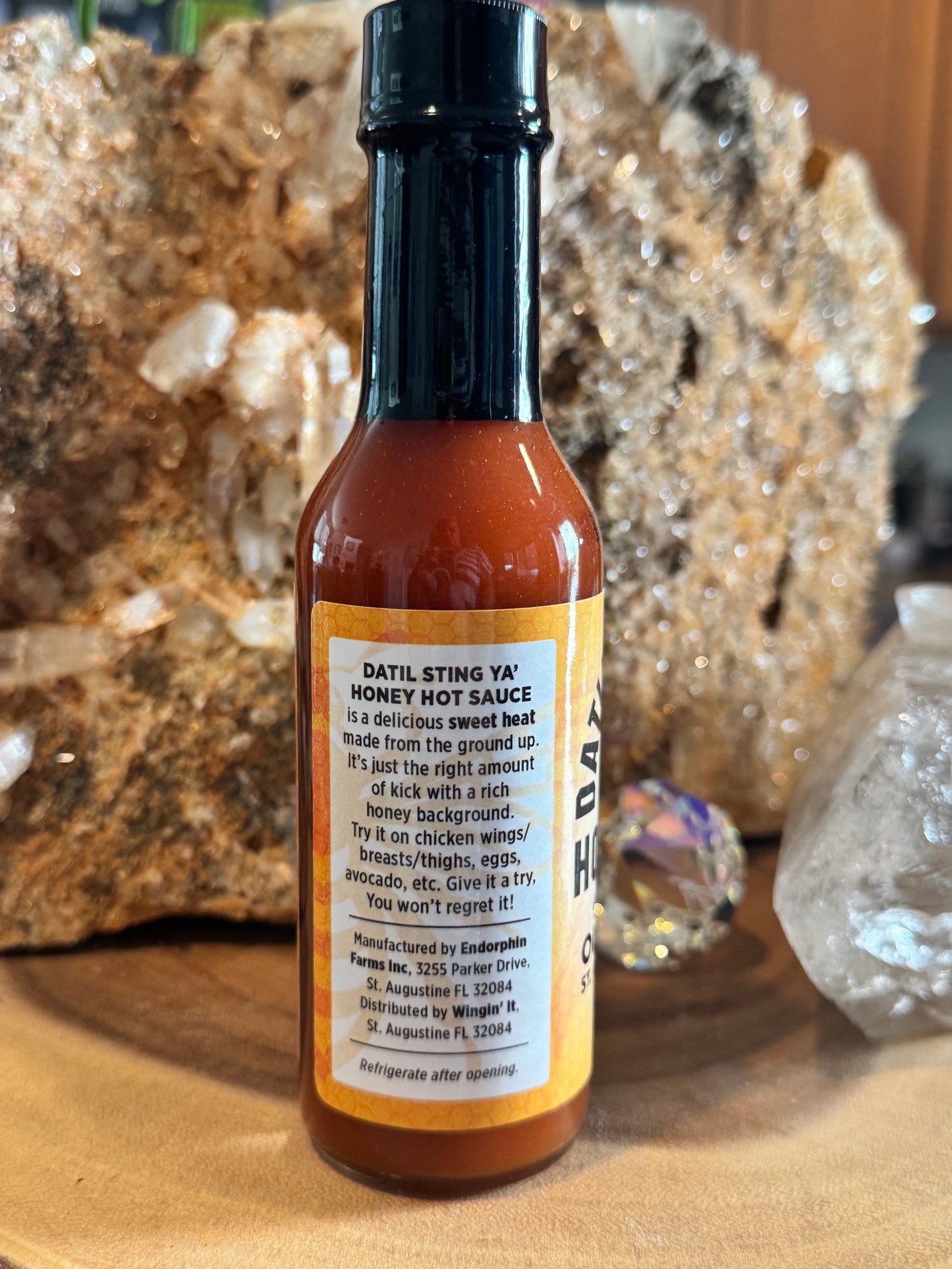 ‘Datil Sting Ya’ Honey Hot Sauce